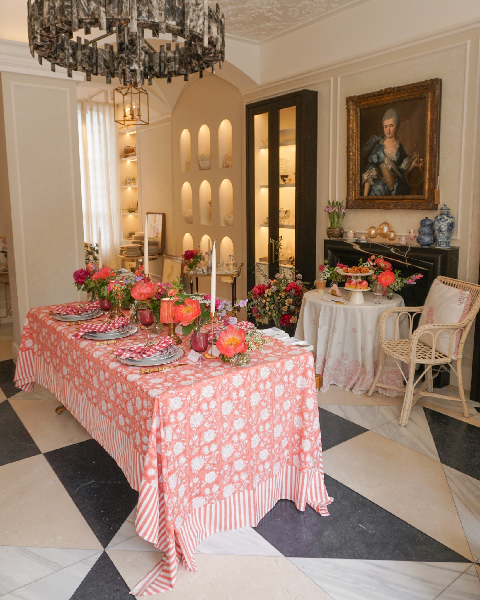 Tablescape at Bonadea by Rosanna Falconer